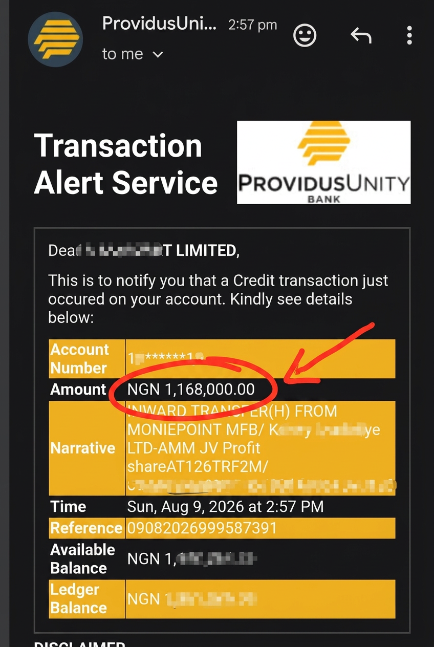 Sales proof screenshot 2